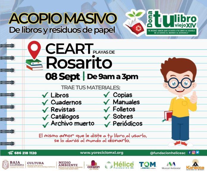 SE SUMA SECRETARÍA DE EDUCACIÓN A CAMPAÑA “DONA TU LIBRO VIEJO” PARA EL RECICLAJE Y PROMOCIÓN A LA LECTURA. lasnoticias.info