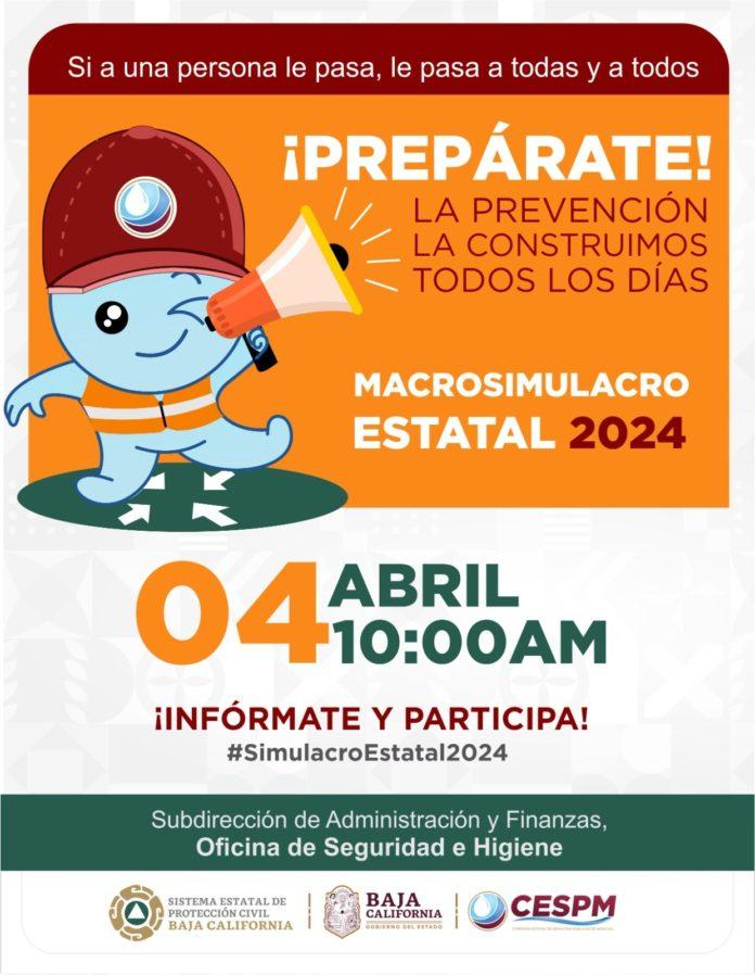 PREPARA CESPM SIMULACRO DE SISMO PARA EL JUEVES 4 DE ABRIL. lasnoticias.info