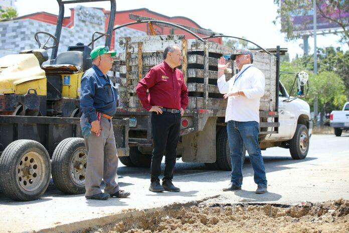 AVANZA CESPT EN SU PROGRAMA ANUAL DE BACHEO EN COLONIAS DE TIJUANA. lasnoticias.info