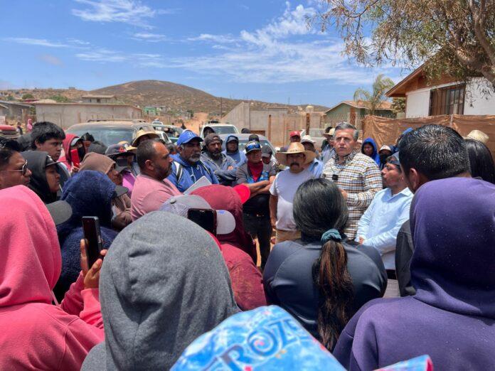 ATIENDE GOBIERNO DEL ESTADO A MANIFESTANTES EN CAMALÚ. lasnoticias.info