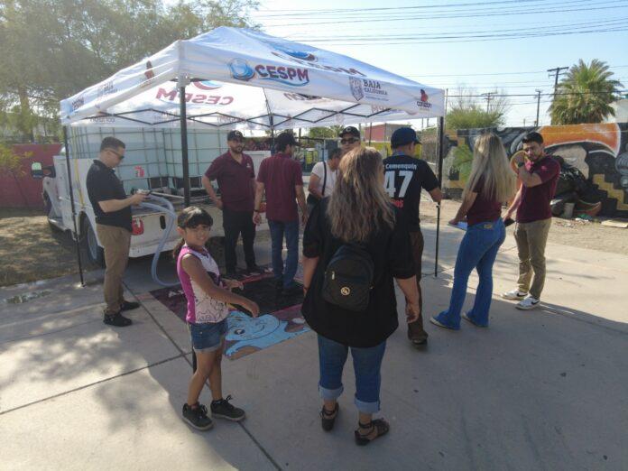 ACERCA CESPM PROGRAMAS DE AGUA BIENESTAR Y CAJA MÓVIL A COMUNIDADES DE MEXICALI. lasnoticias.info