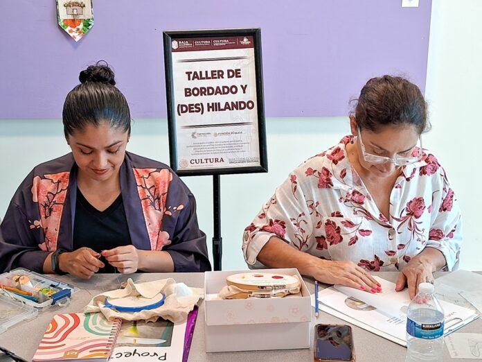 INSCRIPCIONES ABIERTAS PARA TALLER DE BORDADO Y (DES) HILANDO EN CEART ROSARITO. lasnoticas.info