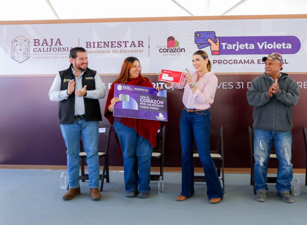 BENEFICIA “TARJETA VIOLETA” A 100 MIL MUJERES EN GOBIERNO DE MARINA DEL PILAR DURANTE SUS TRES PRIMEROS AÑOS. lasnoticias.info