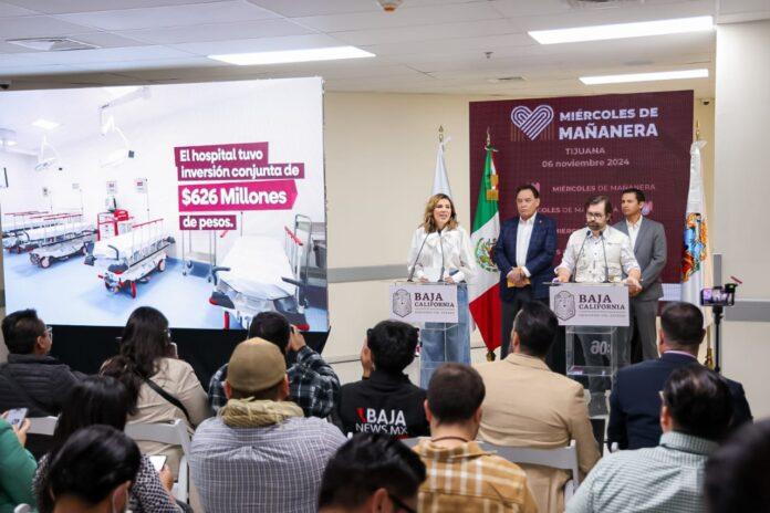 INAUGURA GOBERNADORA MARINA DEL PILAR HOSPITAL ZONA ESTE EN TIJUANA, BENEFICIANDO A MÁS DE 500 MIL HABITANTES DE BAJA CALIFORNIA. lasnoticias.info