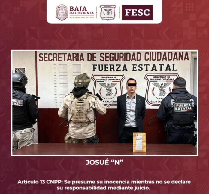 FUERZA ESTATAL, DEFENSA Y GN DETIENEN A JOSUÉ “N” ALIAS ‘EL PITUFO’, TRAS DENUNCIA ANÓNIMA. lasnoticias.info