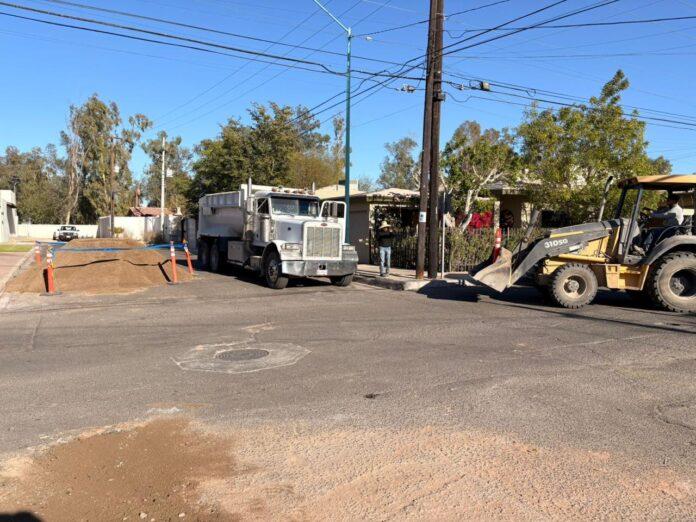 REPOSICIÓN DE LÍNEA SANITARIA EN LOS PINOS: CESPM MODERNIZA INFRAESTRUCTURA. lasnoticias.info