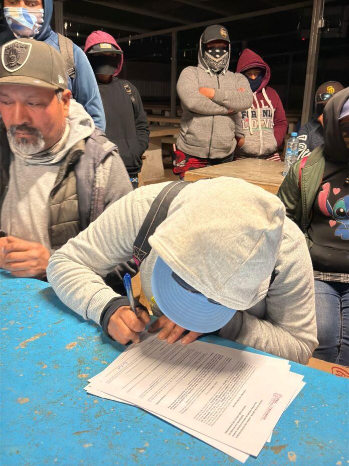 LOGRA SECRETARÍA DEL TRABAJO CONCILIAR DEMANDAS DE JORNALEROS EN SAN QUINTÍN. lasnoticias.info