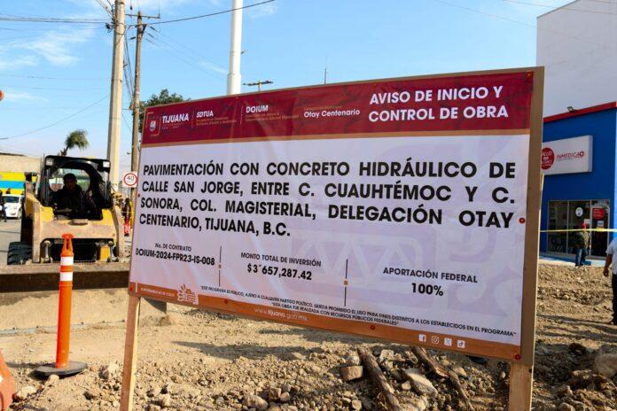 AVANZA EL XXV AYUNTAMIENTO DE TIJUANA EN LA RECONSTRUCCIÓN DE VIALIDADES. lasnoticias.info