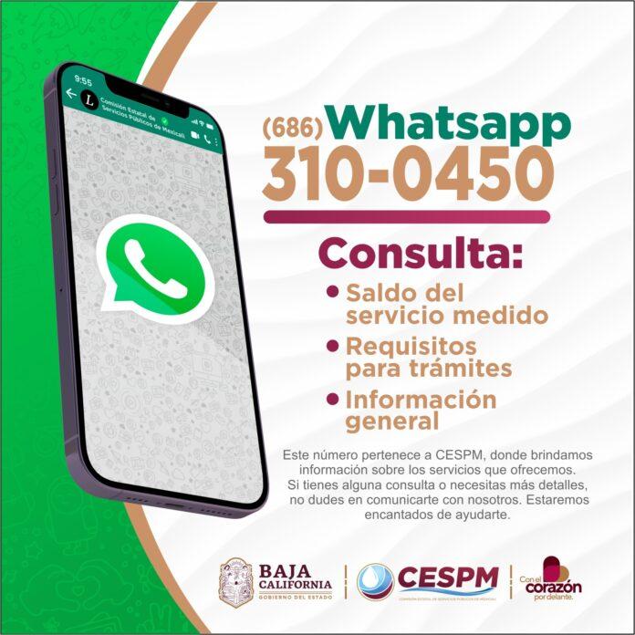 HABILITA CESPM LÍNEA OFICIAL DE WHATSAPP PARA CONSULTAS CIUDADANAS. lasnoticias.info