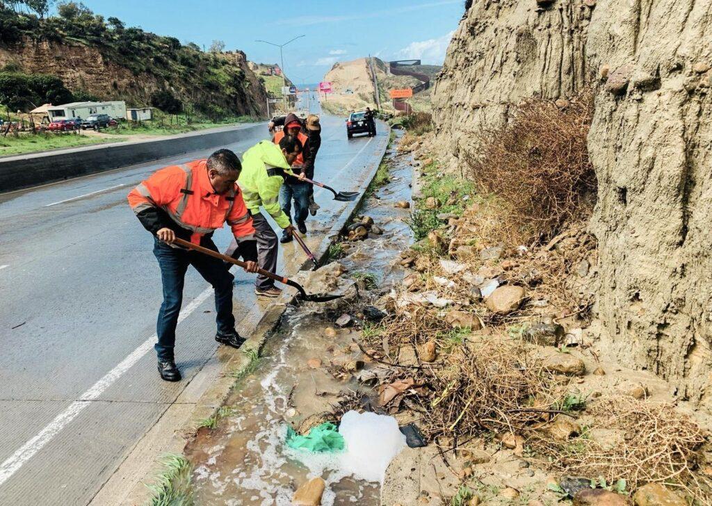 Atiende XXV Ayuntamiento de Tijuana incidentes por lluvias registradas en la ciudad.lasnoticias.info