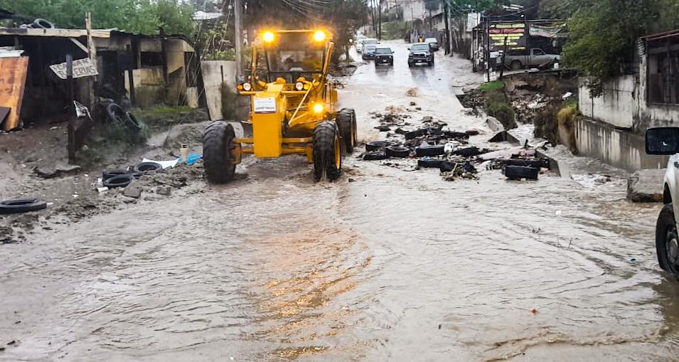 Atiende XXV Ayuntamiento de Tijuana incidentes por lluvias registradas en la ciudad.lasnoticias.info